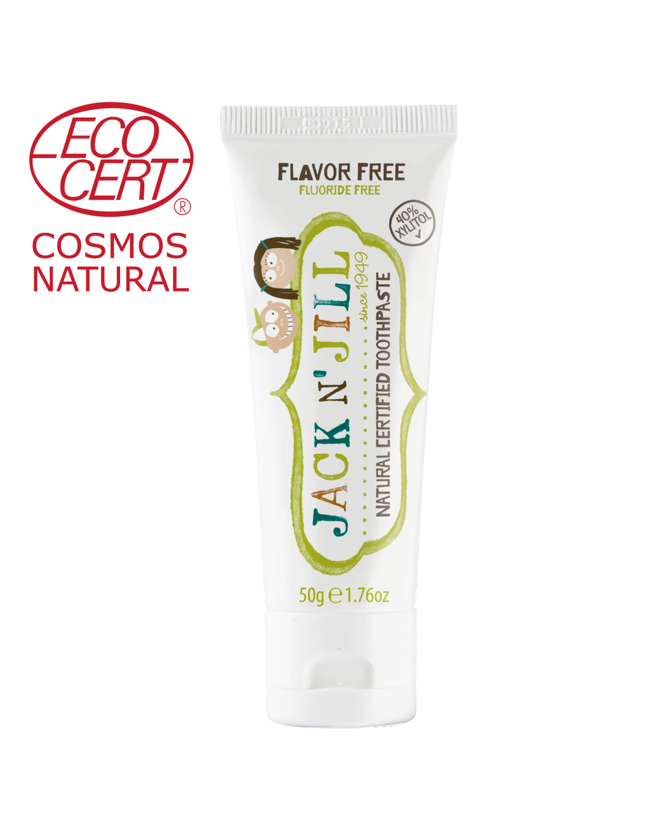 Natural Certified Toothpaste Flavour Free 50g image 1