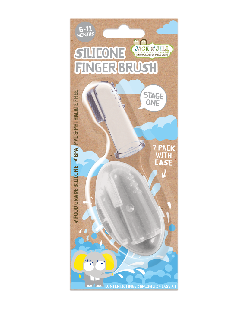 Silicone Finger Brush Stage 1 - 2 Pack