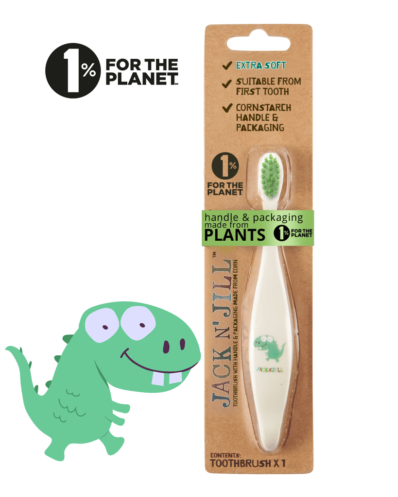 Kids Toothbrush - Dino - Wellbeing Island - AU