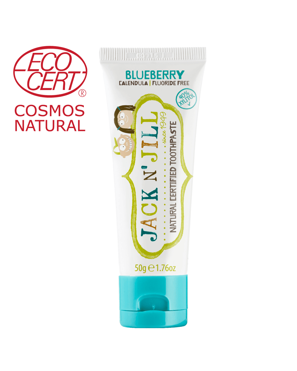 Natural Certified Toothpaste Blueberry 50g image 1